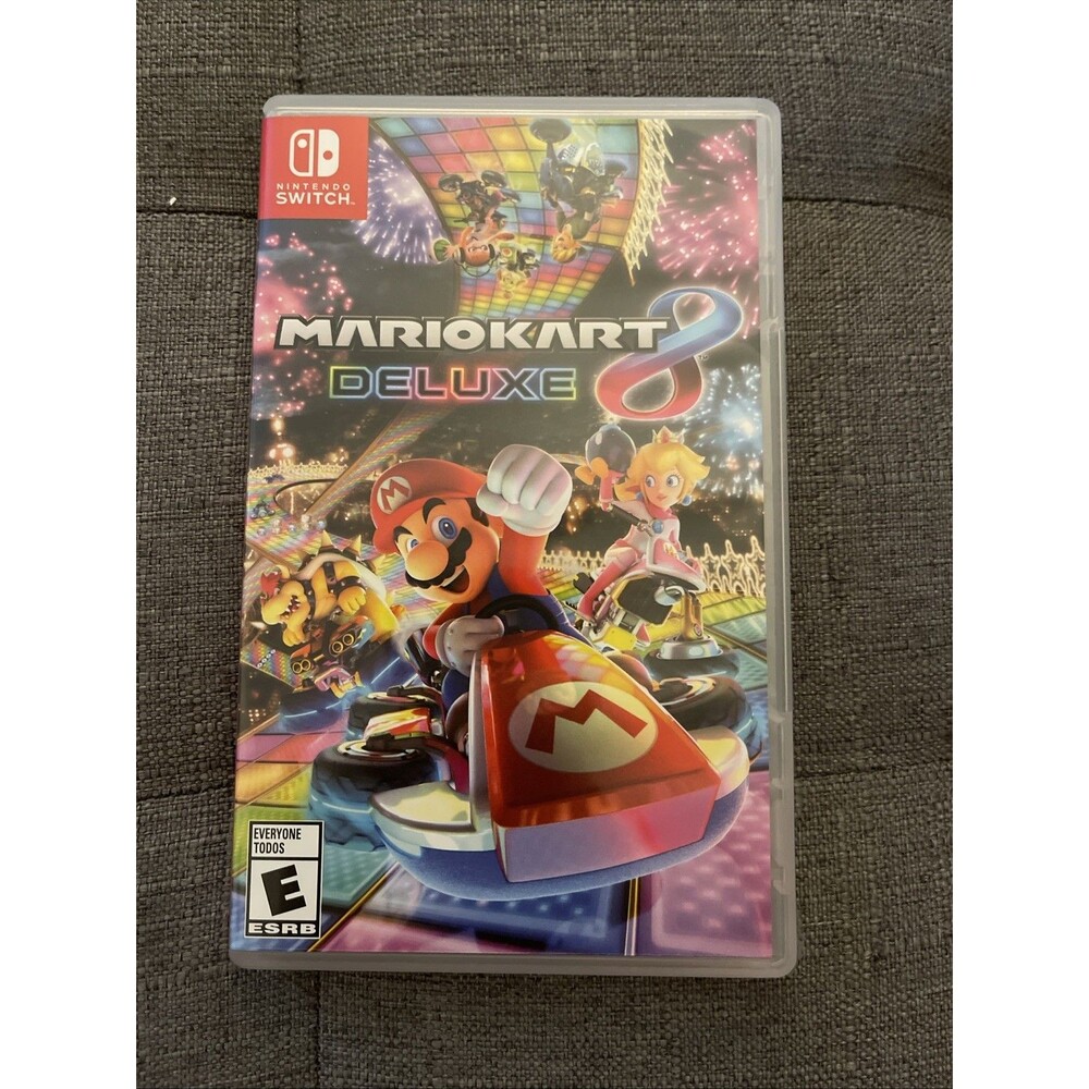 Mario Kart 8 Deluxe Switch - Case Only No Game